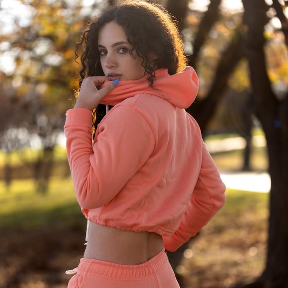 Iconic Teecart Hoodie Crop Set - Picture 2 of 4